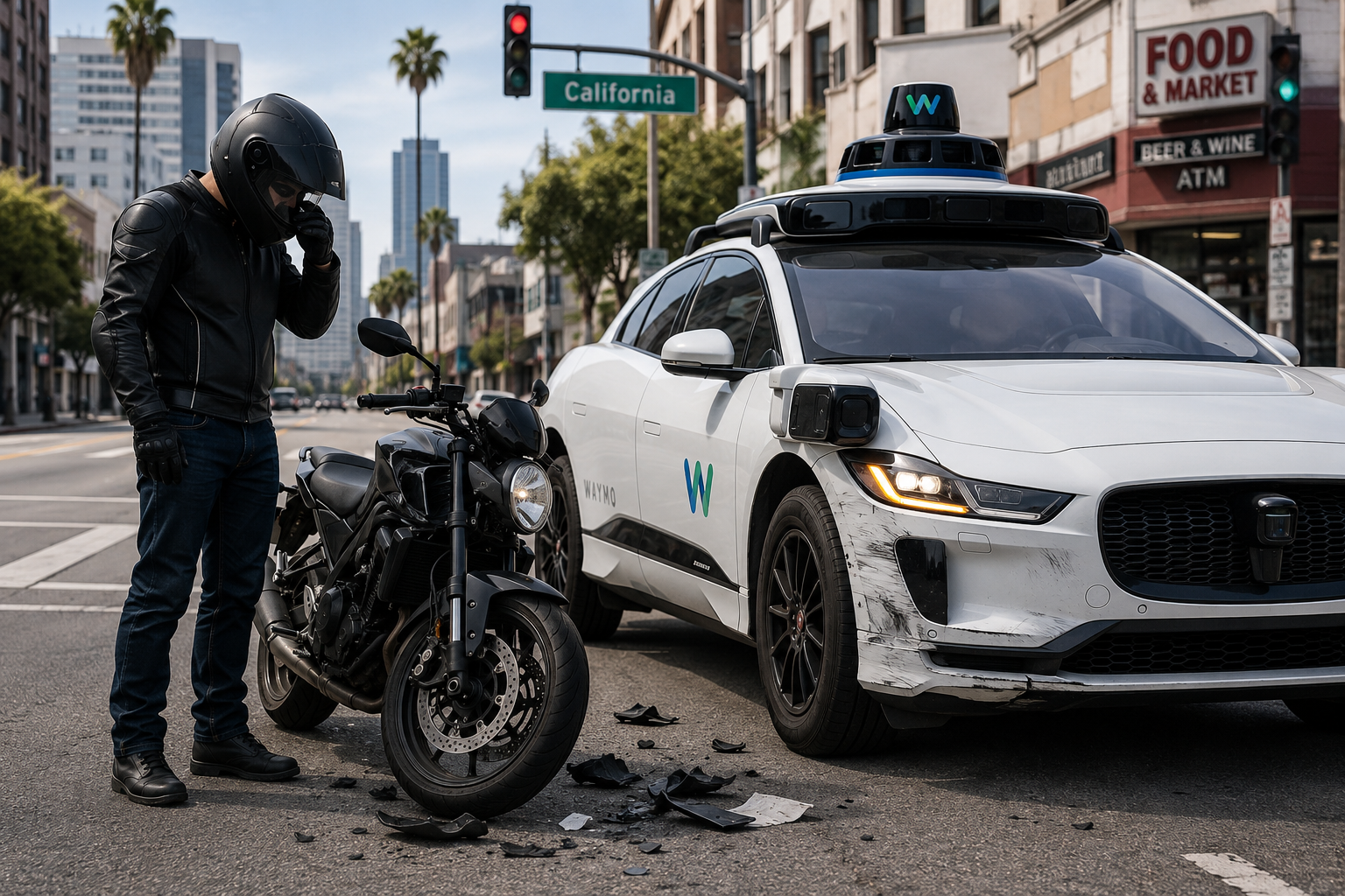 Lo Que Debes Saber Sobre Accidentes De Motocicleta Con Vehículos Autónomos