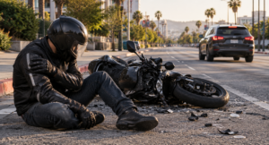 Qué Pasa Si Un Conductor Huye Después De Chocar A Un Motociclista