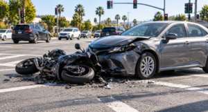 Accidentes De Motocicleta En Intersecciones- Riesgos De Los Giros A La Izquierda